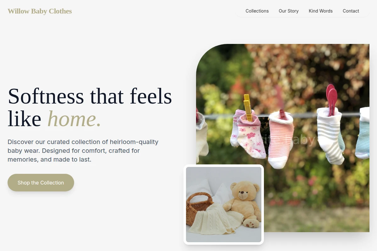 Willow Baby Clothes