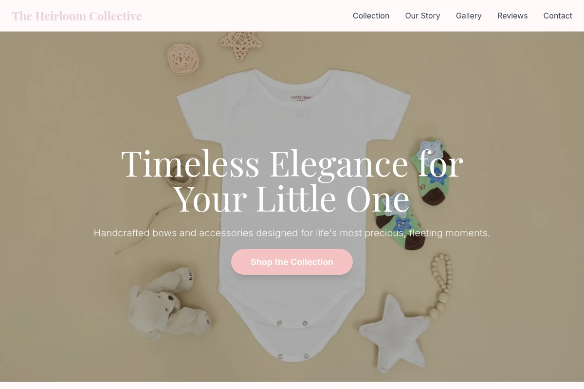 Bow Baby Clothes