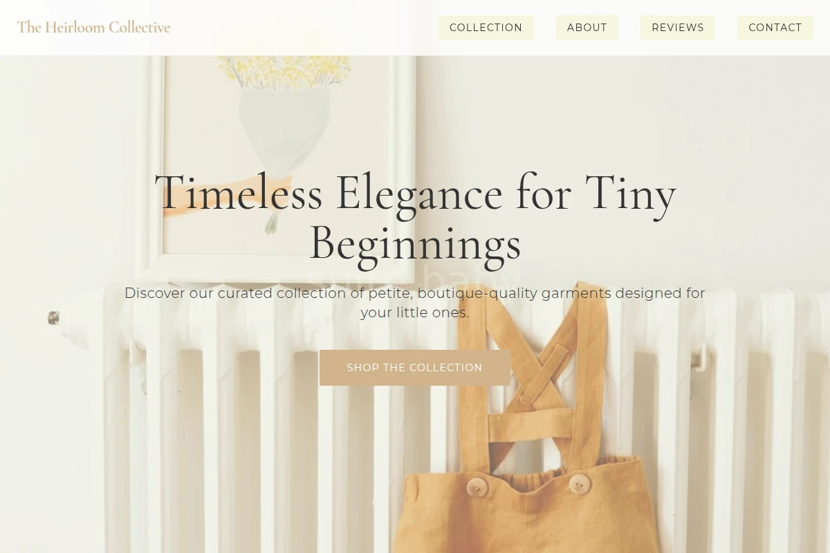 Petite Baby Clothes
