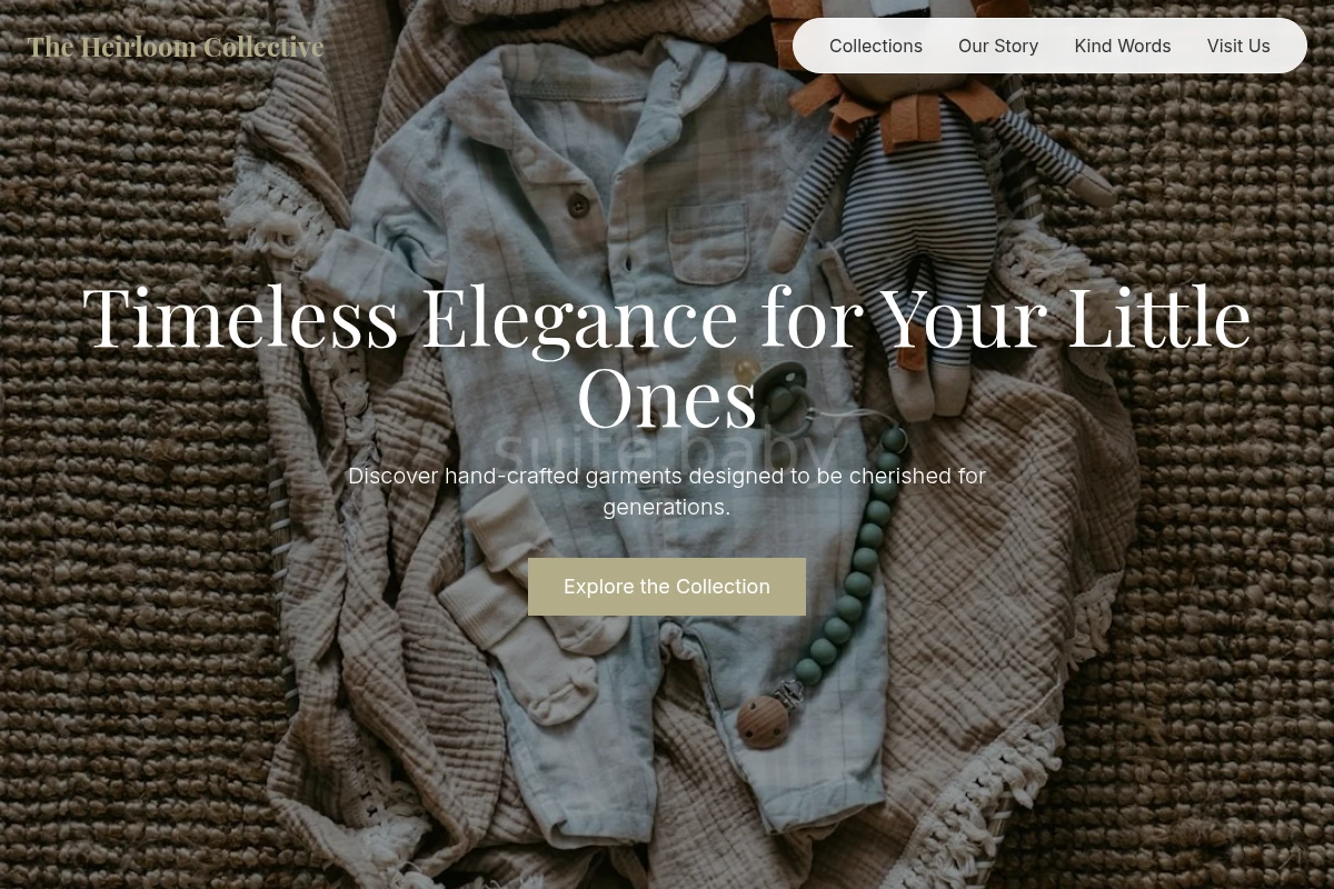 Keepsake Baby Clothes