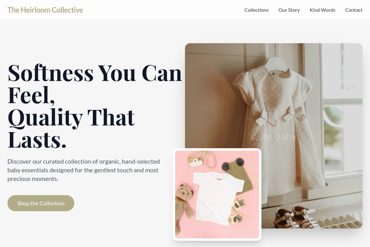 Button Baby Clothes