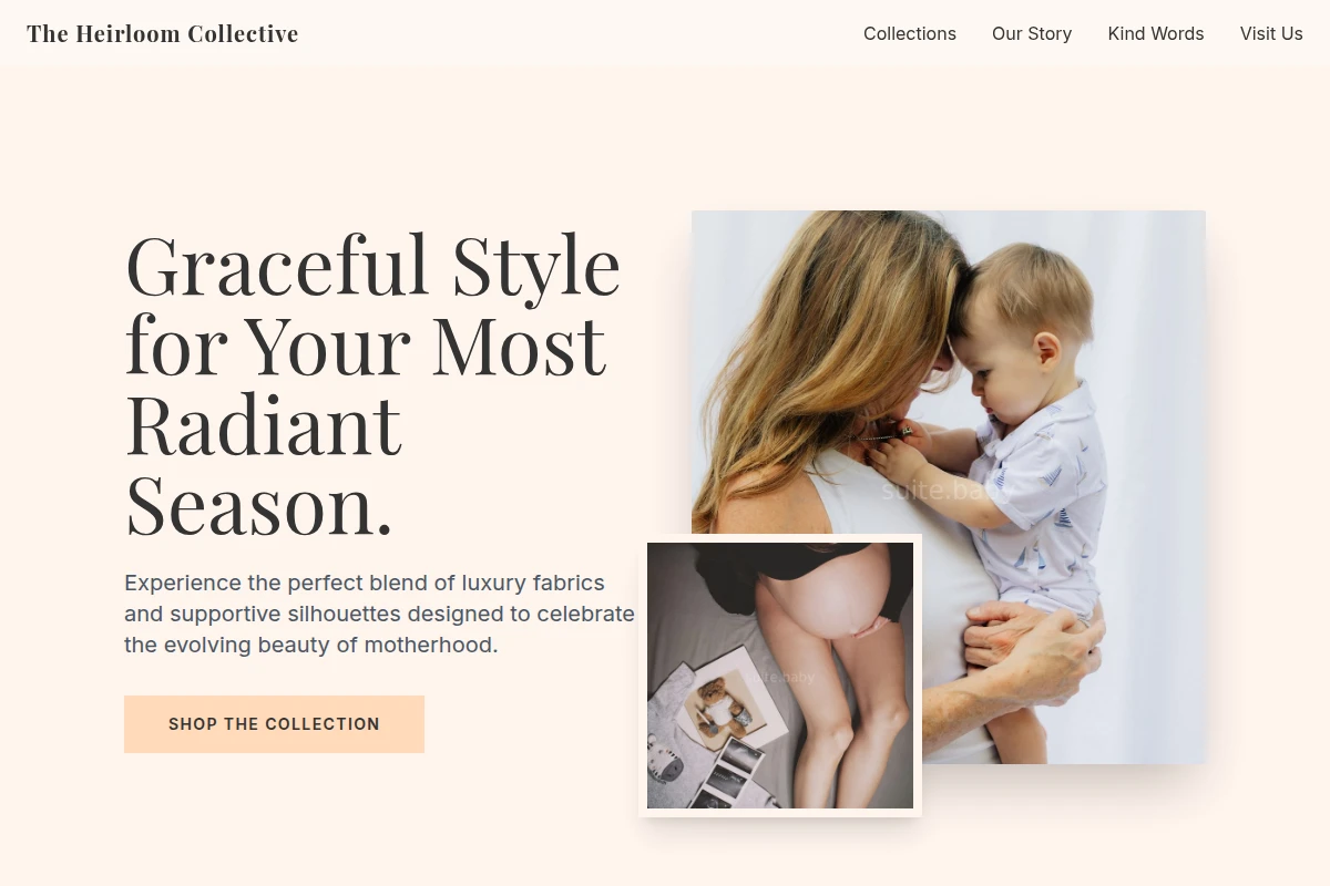 Heirloom Maternity Clothes