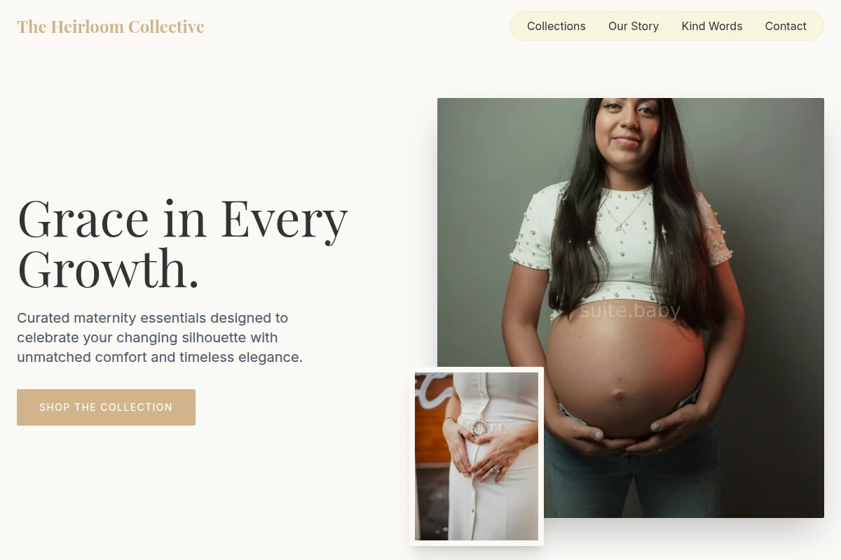 Tiny Maternity Clothes